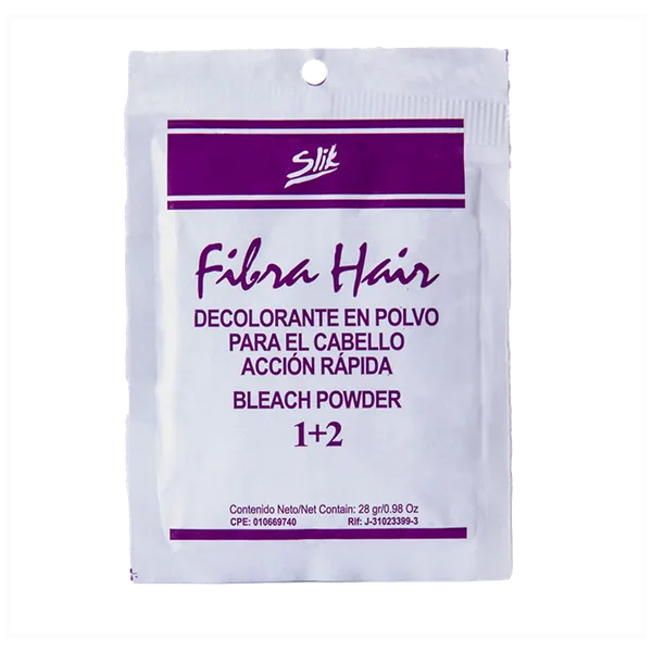 Polvo Decolorante Cabello Fibra Hair Slik 28gr